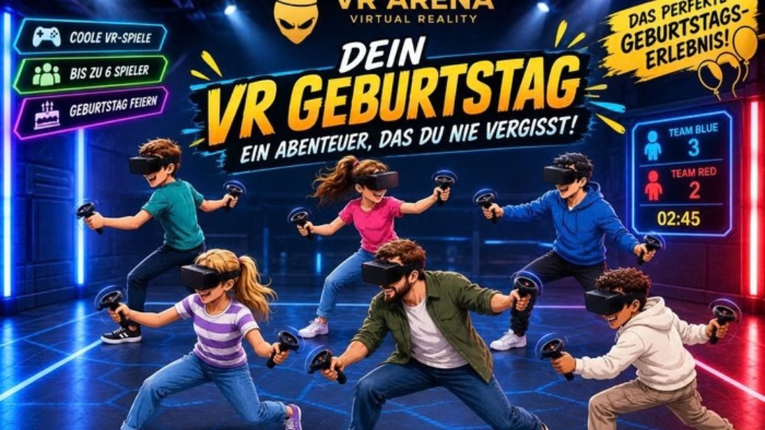 VR Freewalk Kindergeburtstag bei Kings Laser in Brühl © Kings Laser